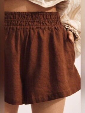 NWT Size XLP - The Somerset Linen Shorts with Pockets (NWT US$ 98)